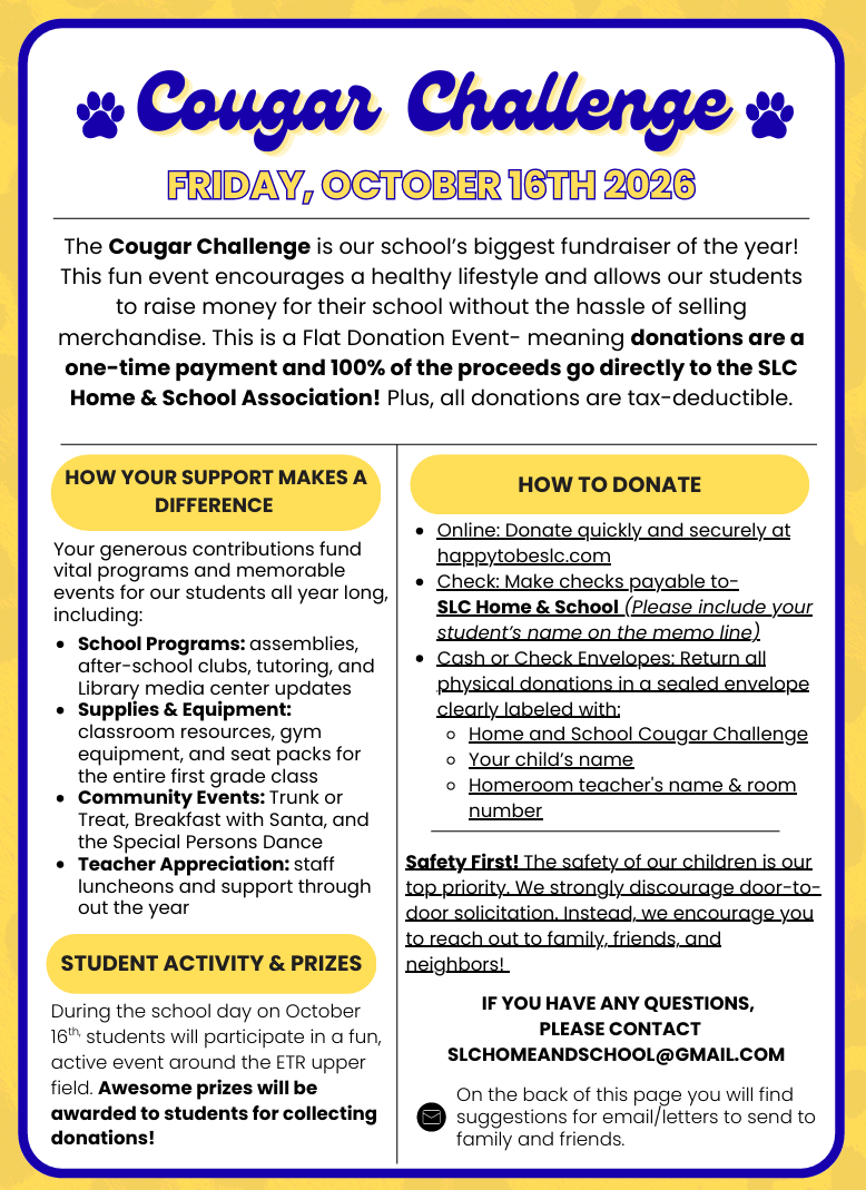 Cougar Challenge 2026 Donation